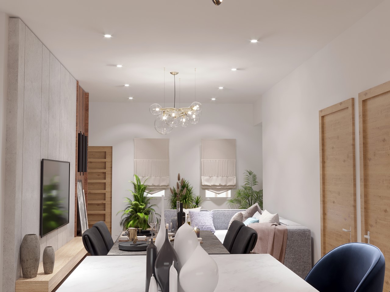 Keystone 2 Bedroom living room