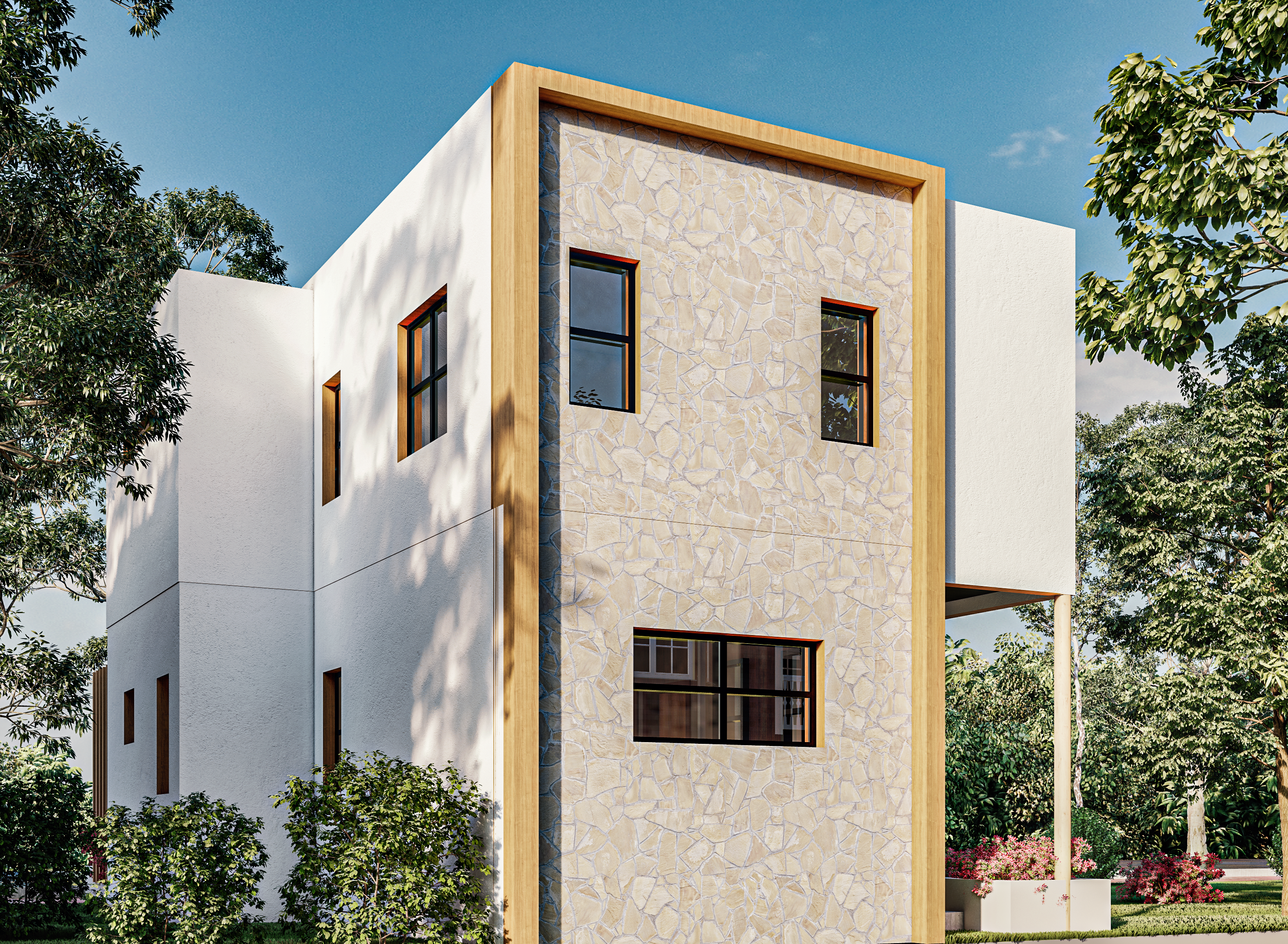 Keystone 2 bedroom back view