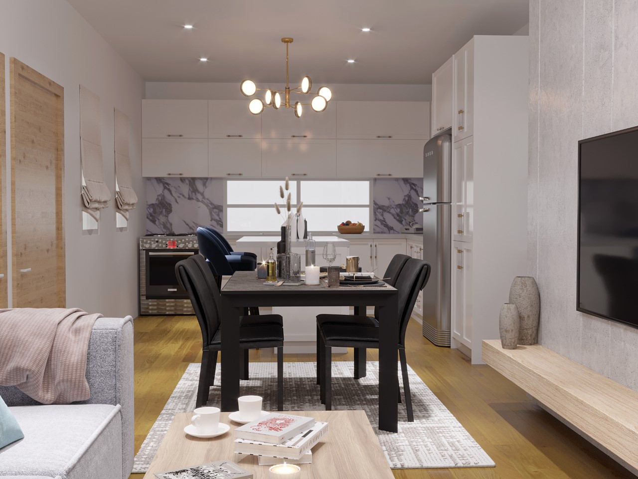 Keystone 2 bedroom kitchen